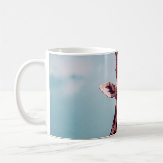 GIRAFFE PORTRAIT COFFEE MUG (Left)