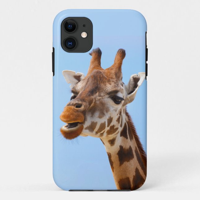 Giraffe Portrait iPhone case (Back)