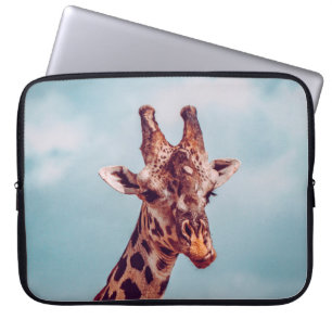 GIRAFFE PORTRAIT LAPTOP SLEEVE