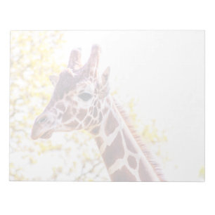 Giraffe Portrait Notepad