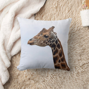 Giraffe Portrait Photo 106 Cushion