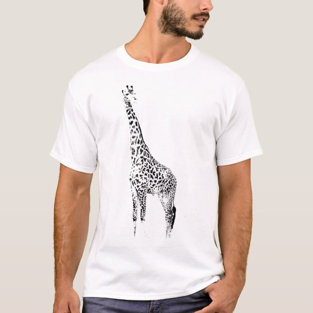 Giraffe Portrait T-Shirt (Front)