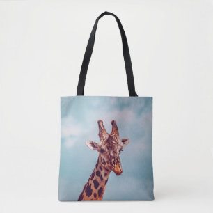 GIRAFFE PORTRAIT TOTE BAG
