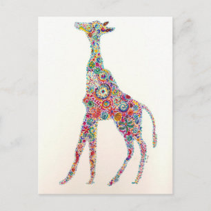 Giraffe Postcard