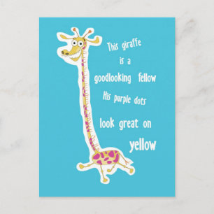 Giraffe Postcard