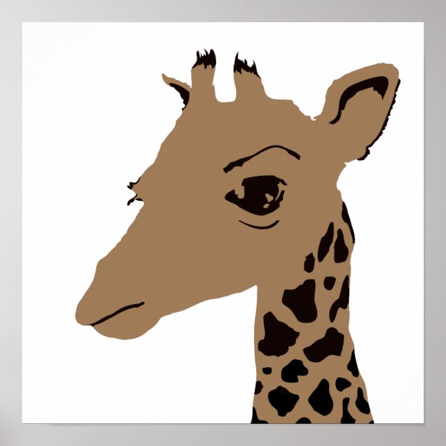 giraffe poster (Front)