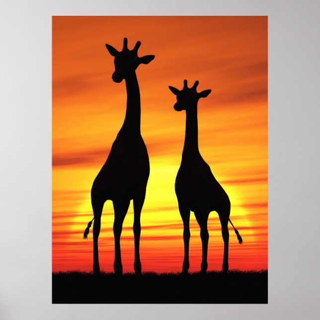 Giraffe Poster (Front)