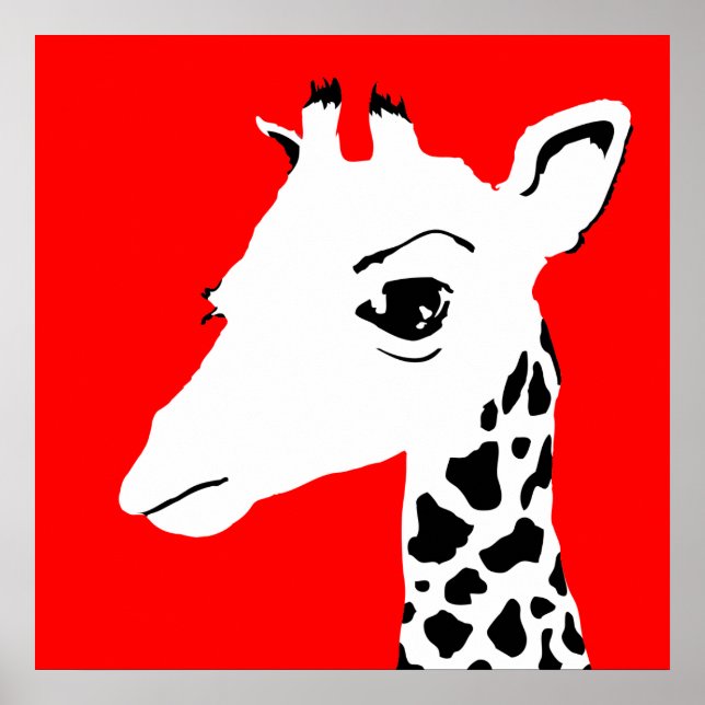 giraffe poster (Front)