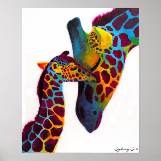 Giraffe Poster