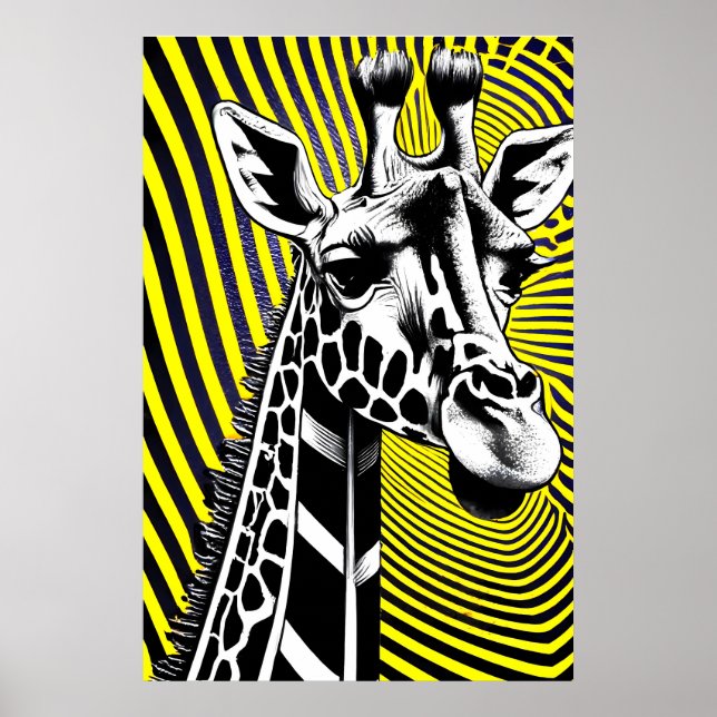 Giraffe Poster (Front)