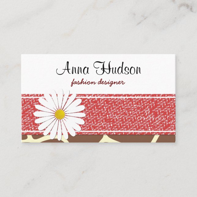 Giraffe Print, Brown Giraffe, Animal Print, Jungle Business Card (Front)