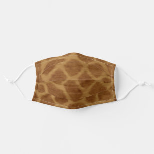Giraffe Print Cloth Face Mask
