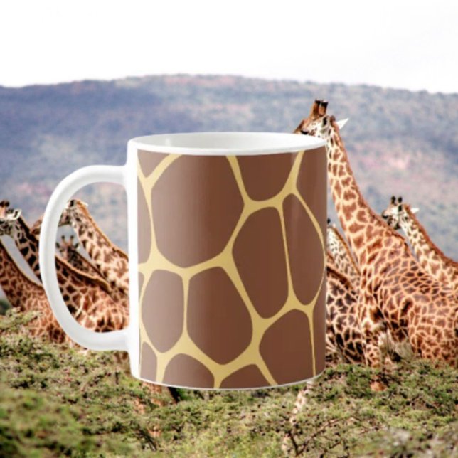 Giraffe Print Coffee Mug (Creator Uploaded)