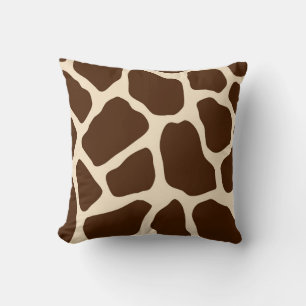 Giraffe Print Cushion