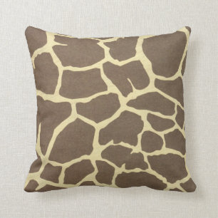 Giraffe Print Cushion