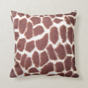 Giraffe Print Cushion