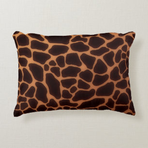 Giraffe Print Decorative Cushion