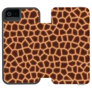 Giraffe Print Incipio Watson™ iPhone 5 Wallet Case