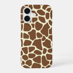Giraffe Print iPhone 16 Case