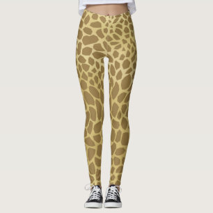 Giraffe Print Leggings