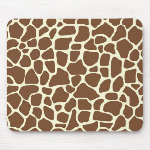 Giraffe print mouse mat