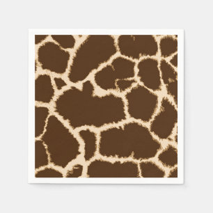 Giraffe Print Napkin