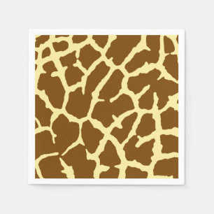 Giraffe Print Napkin