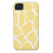 Giraffe Print Pattern in Yellow.