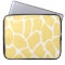 Giraffe Print Pattern in Yellow.