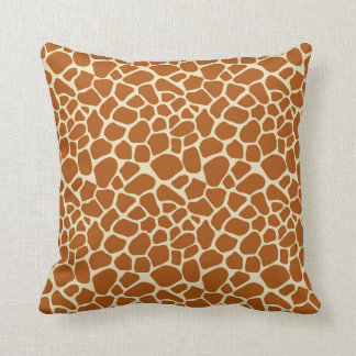 Giraffe Print Pillow