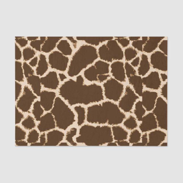 Giraffe Print Tissue Paper (Front)
