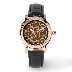 Giraffe Print Watch