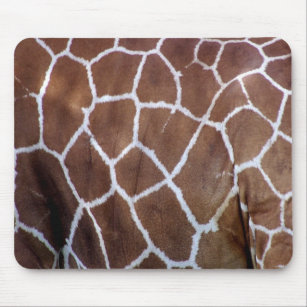 Giraffe prints, skin mouse mat