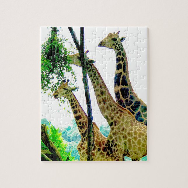 Giraffe puzzle (Vertical)