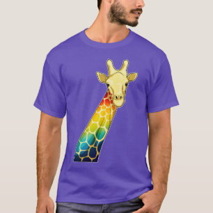 Giraffe Rainbow T-Shirt
