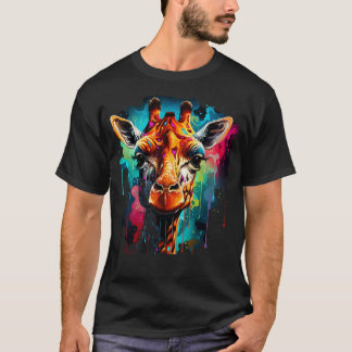 Giraffe Rainbow T-Shirt