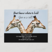 Giraffe referral client real estate marketing sell