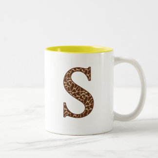 Giraffe S Two-Tone Coffee Mug