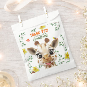 Giraffe Safari Favour Bags