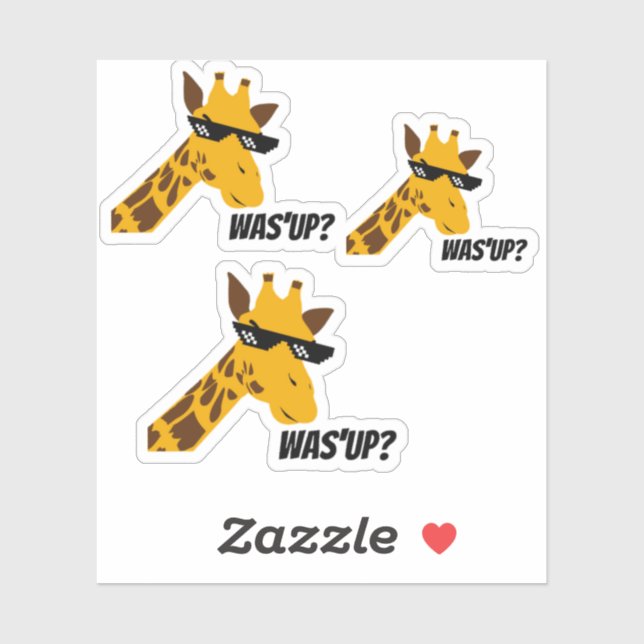 giraffe saying (Sheet)