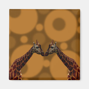 Giraffe Self Reflection, Magnet