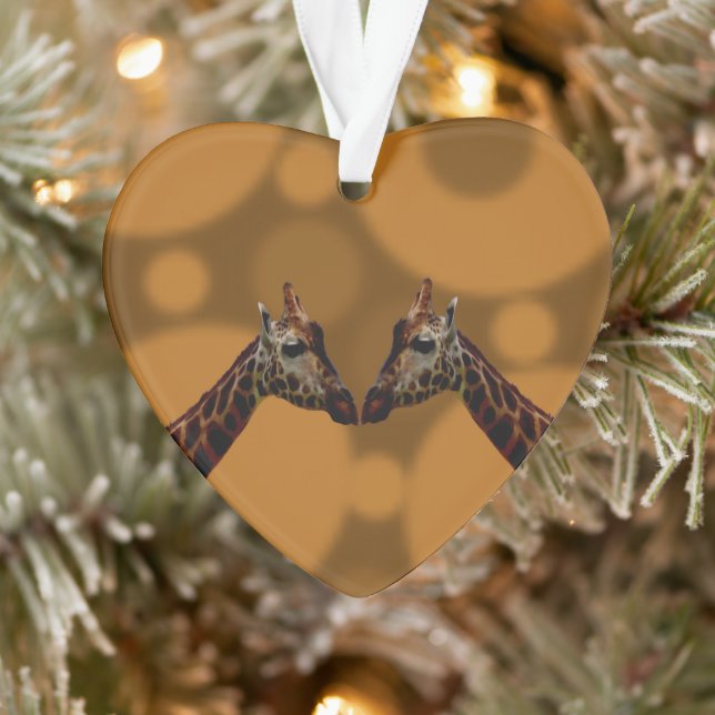Giraffe Self Reflection,  Ornament (Tree)