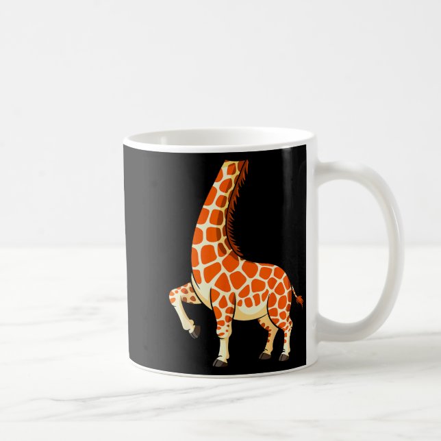 Giraffe Shirt Adult Men Women Kids Giraffe Costume Coffee Mug (Right)