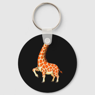 Giraffe Shirt Adult Men Women Kids Giraffe Costume Key Ring