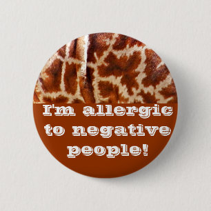 Giraffe Skin_ 6 Cm Round Badge