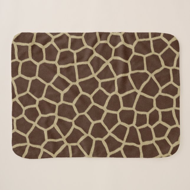 Giraffe Skin Baby Blanket Small (Front (Horizontal))