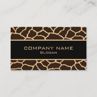 Giraffe skin Business Cards