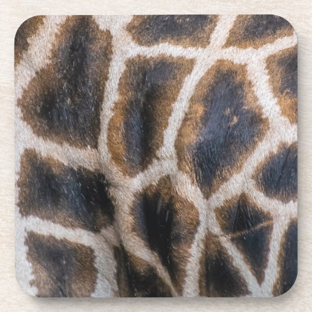 Giraffe skin pattern coasters (Front)
