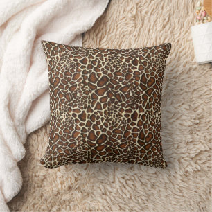 Giraffe Skin Pattern Cushion