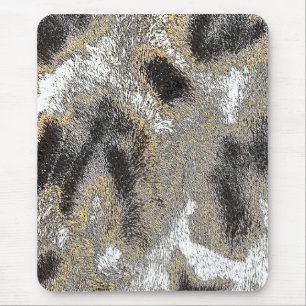 GIRAFFE SKIN PATTERN MOUSE MAT